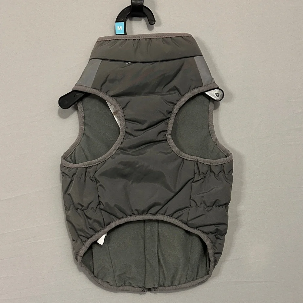 Youly Medium Dog Reflective Gray Vest